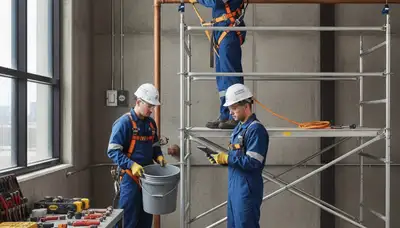 Emergency plumber servicing a home in Grand Rapids, MI for burst pipe and flooding repairs