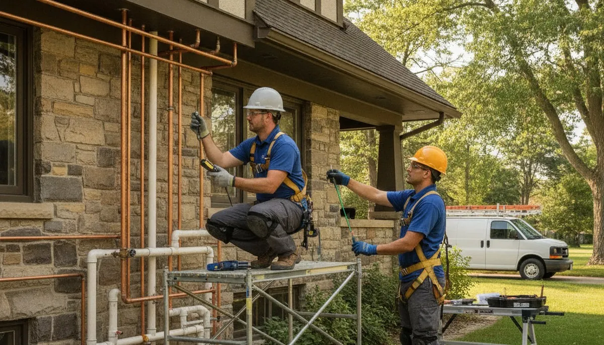 Plumbing repair team serving Grand Rapids, MI with professional local service