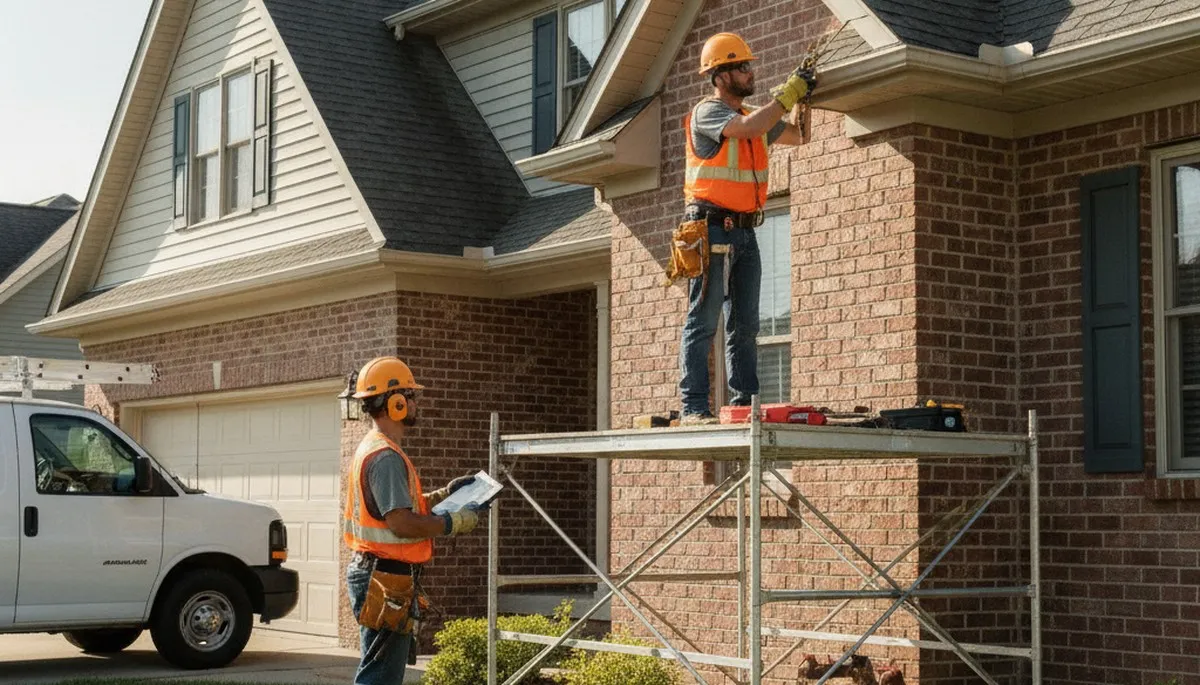 Professional plumber repairing pipes in Grand Rapids, MI for a plumbing repair service