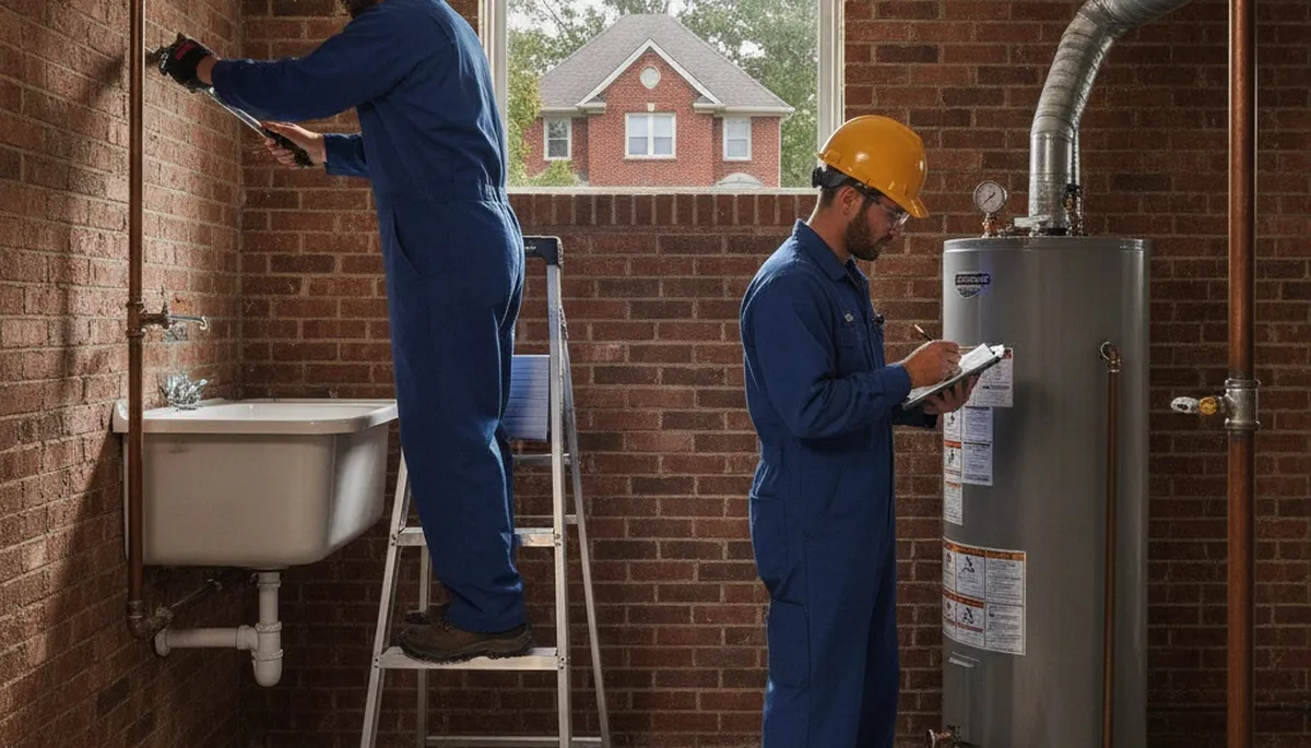 Professional plumber repairing a leak in Grand Rapids, MI for plumbing service customers