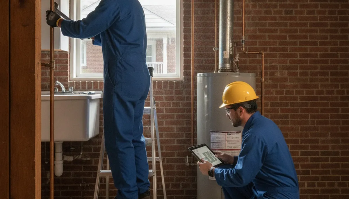 Plumbing repair service truck in Grand Rapids, MI for residential and commercial plumbing help