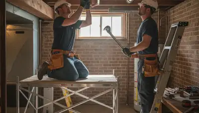 Grand Rapids, MI plumbing repair team providing professional service on site