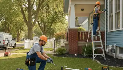 Grand Rapids, MI plumbing repair team servicing residential pipes and fixtures