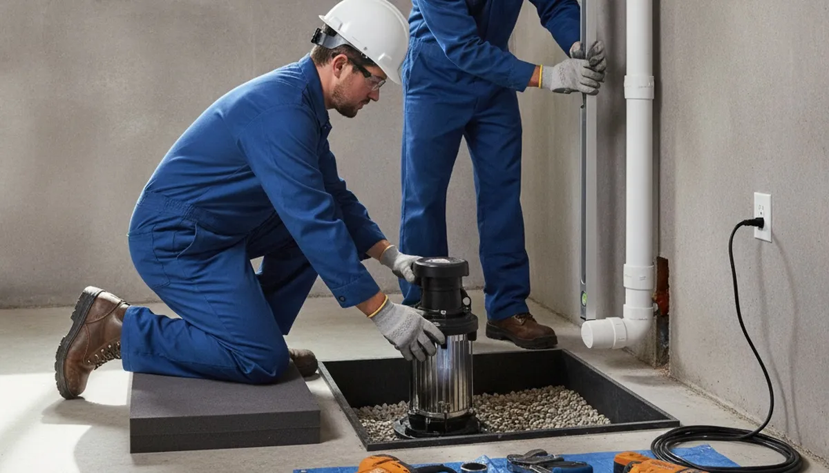 Sump pump installation service for Grand Rapids, MI homes by On Call Plumbers